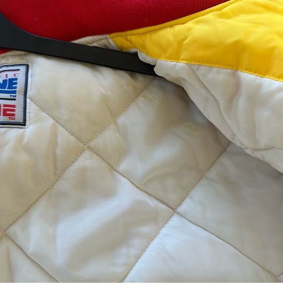 Vintage 90s Kansas City Chiefs Puffer Coat Jacket Pro Line XL Red, Yellow - Picture 13 of 15